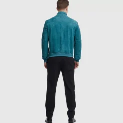 Aquatalia Outerwear-Adrano Sapphire