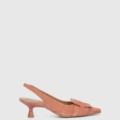 Aquatalia Heels-Adrienn Coral