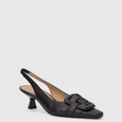 Aquatalia Heels-Adrienn Black