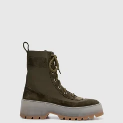 Aquatalia Boots-Aisa Dark Green