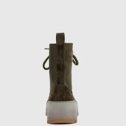 Aquatalia Boots-Aisa Dark Green