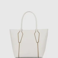 Aquatalia Handbags-Alessandria Tote Off White