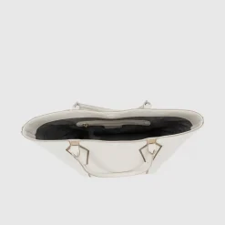 Aquatalia Handbags-Alessandria Tote Off White