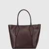 Aquatalia Handbags-Alessandria Tote Wine