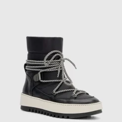 Aquatalia Boots-Amalia Black