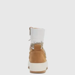 Aquatalia Boots-Amalia Off White/Honey