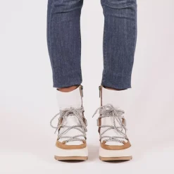 Aquatalia Boots-Amalia Off White/Honey