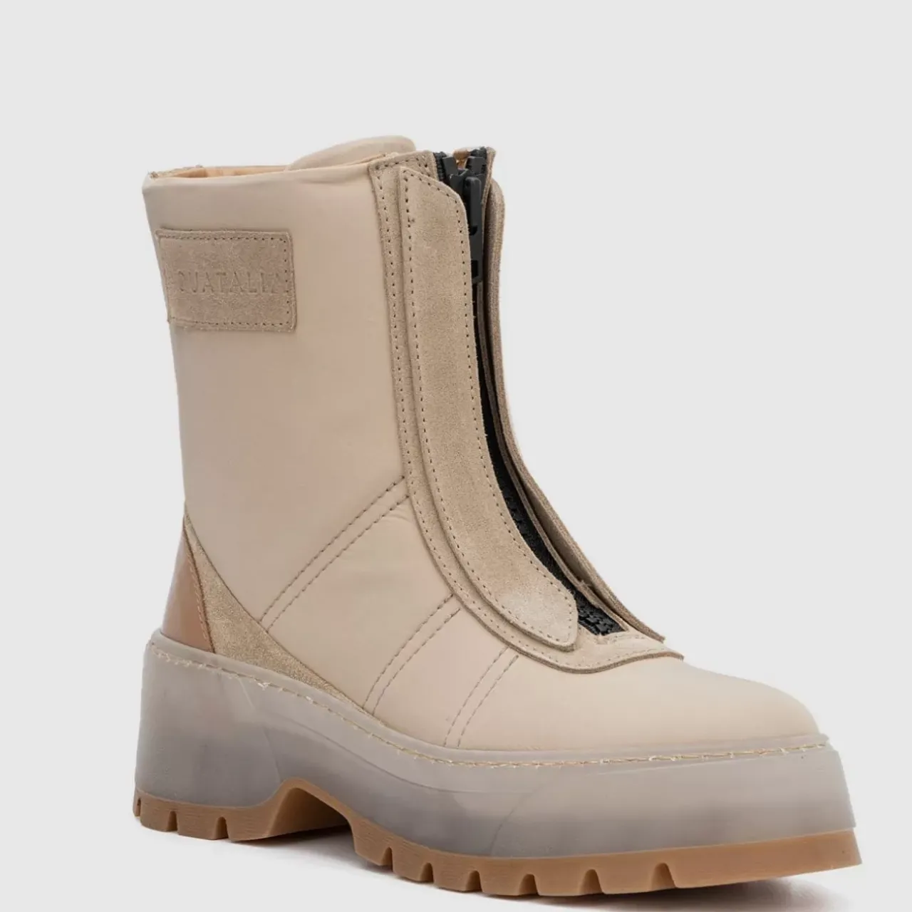 Aquatalia Boots-Amii Ecru