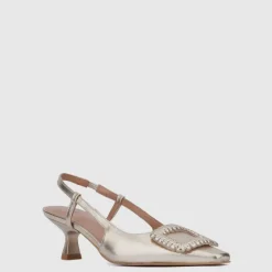 Aquatalia Heels-Arabella Platino