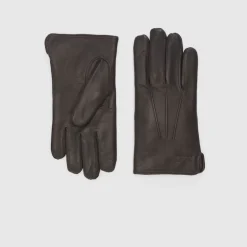 Aquatalia Gloves-Army Glove Brown