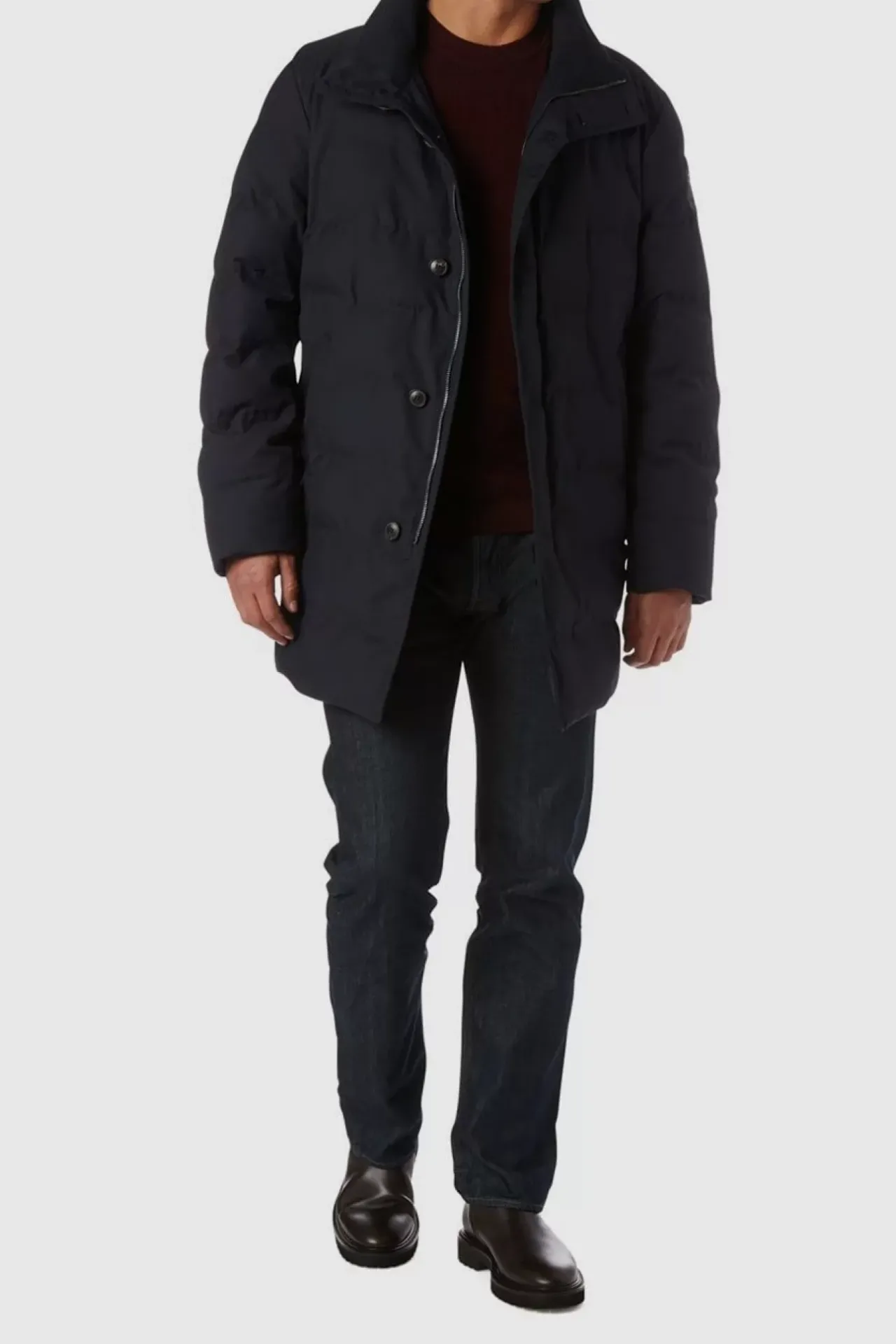 Aquatalia Outerwear-Barcelona Navy