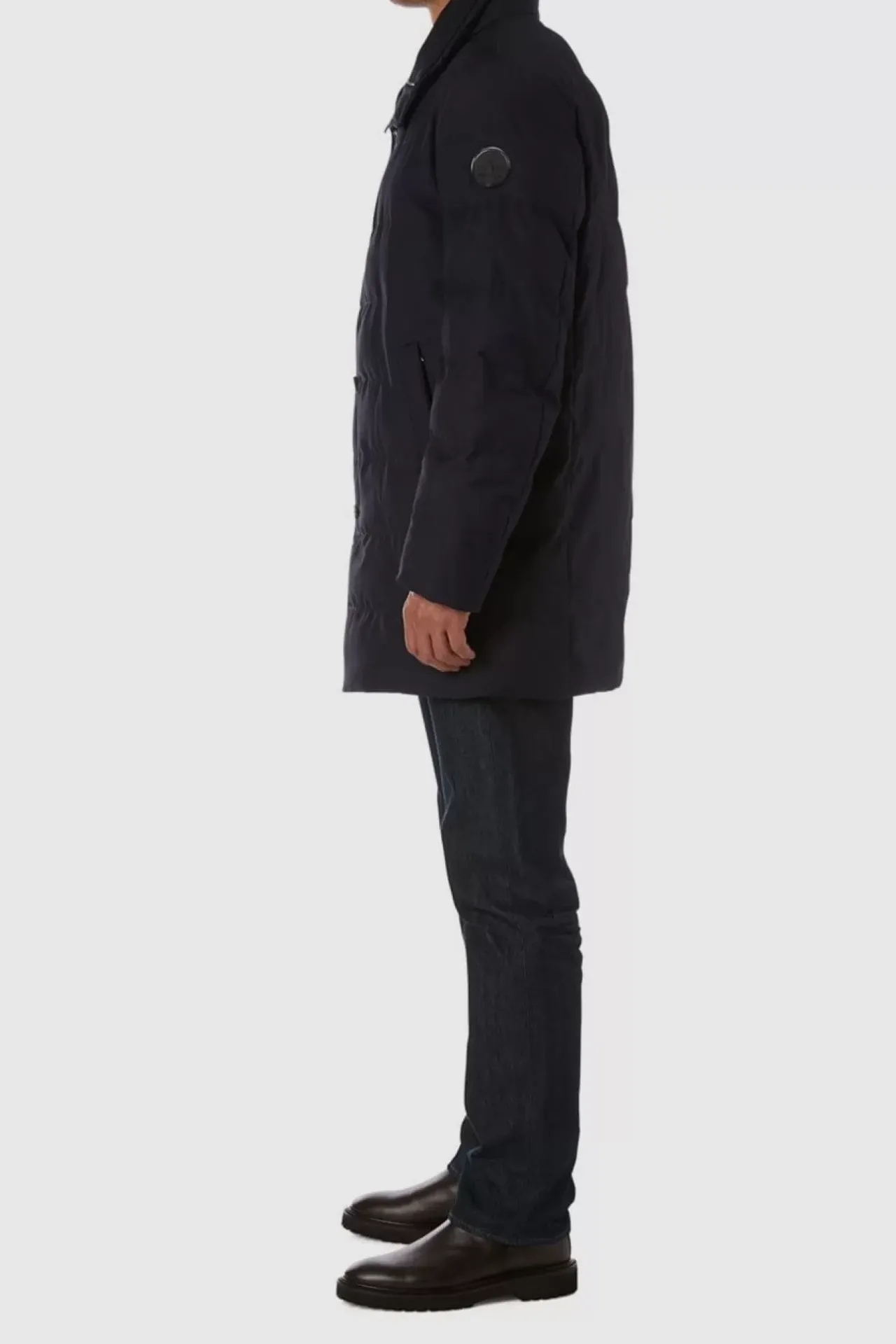 Aquatalia Outerwear-Barcelona Navy