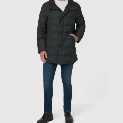 Aquatalia Outerwear-Barcelona Dark Grey