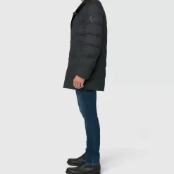 Aquatalia Outerwear-Barcelona Dark Grey