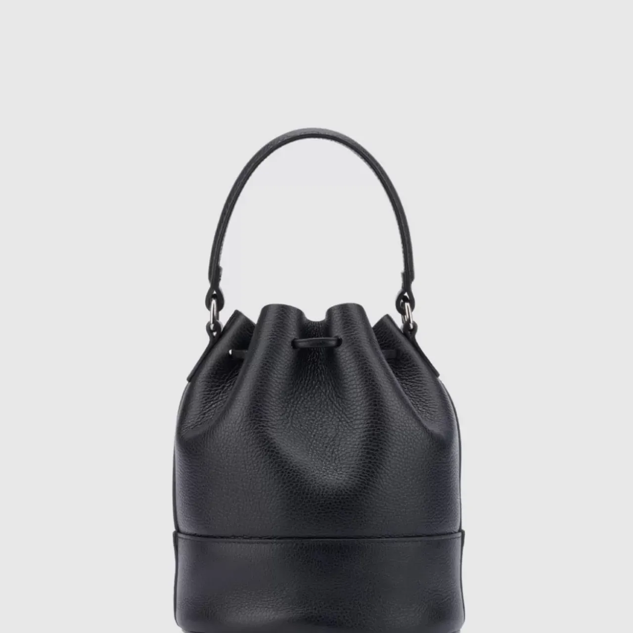 Aquatalia Handbags-Bari Bucket Black