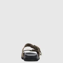 Aquatalia Sandals-Byron Lead Grey