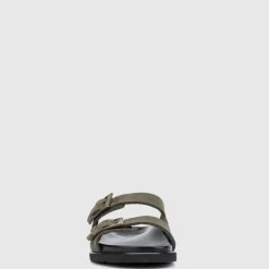 Aquatalia Sandals-Byron Olive