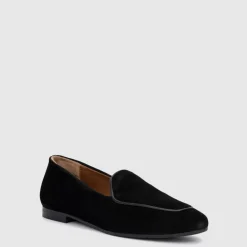 Aquatalia Flats-Calandra Black
