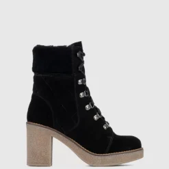 Aquatalia Boots-Caprice Black