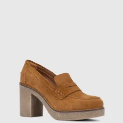 Aquatalia Heels-Caprie Camel