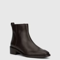 Aquatalia Boots-Carisa Black/Brown