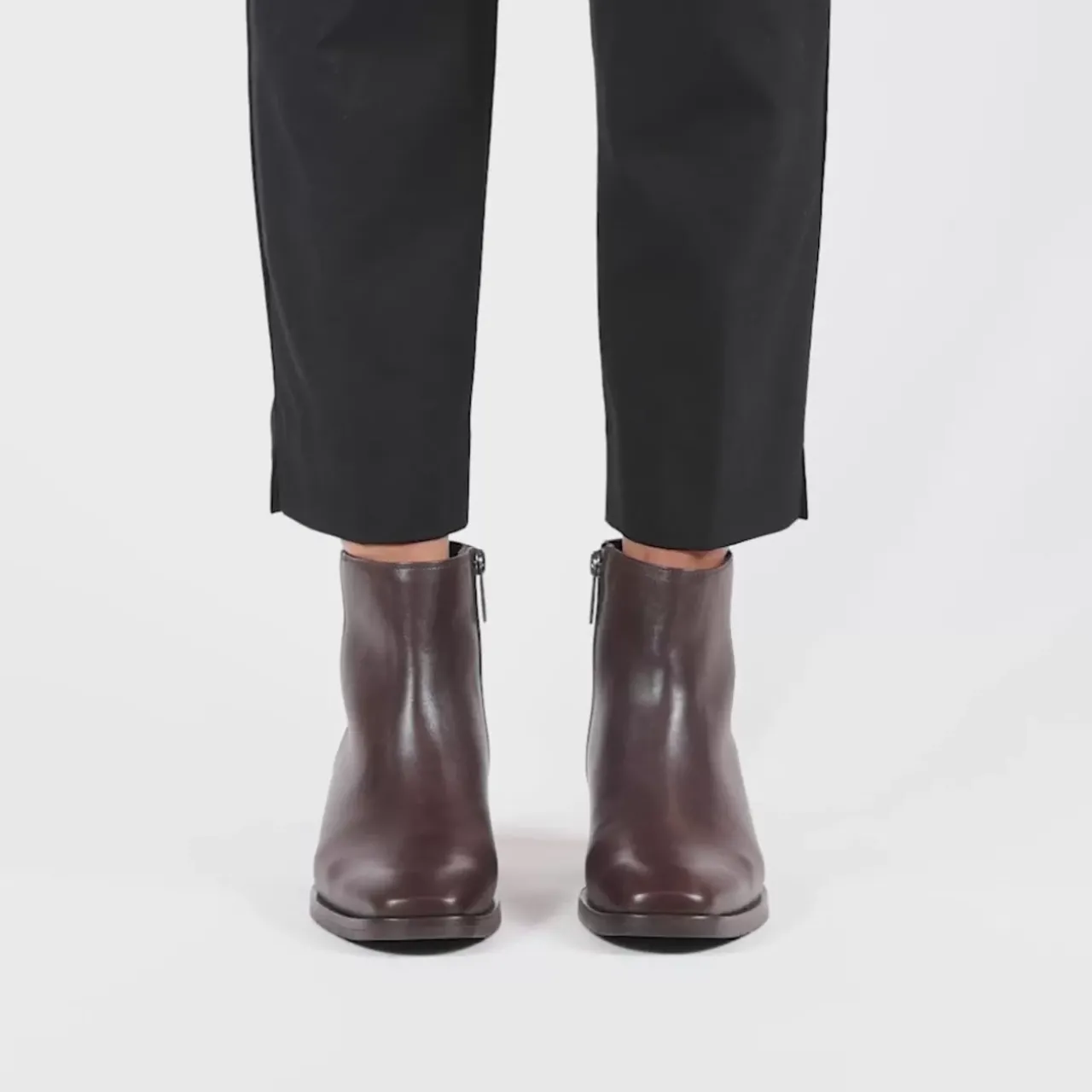 Aquatalia Boots-Carisa Black/Brown