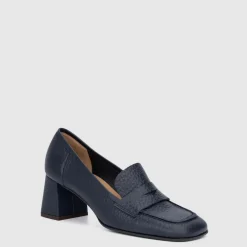 Aquatalia Heels-Carlina Navy