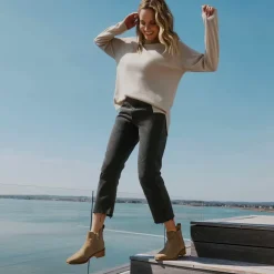 Aquatalia Boots-Carmie Light Taupe