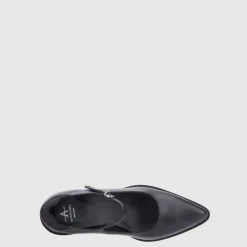 Aquatalia Heels-Casha Black