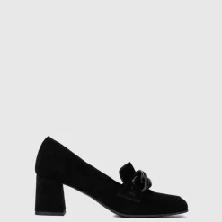 Aquatalia Heels-Cathie Black