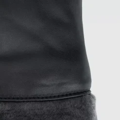 Aquatalia Gloves-Classic Cuff Glove Black