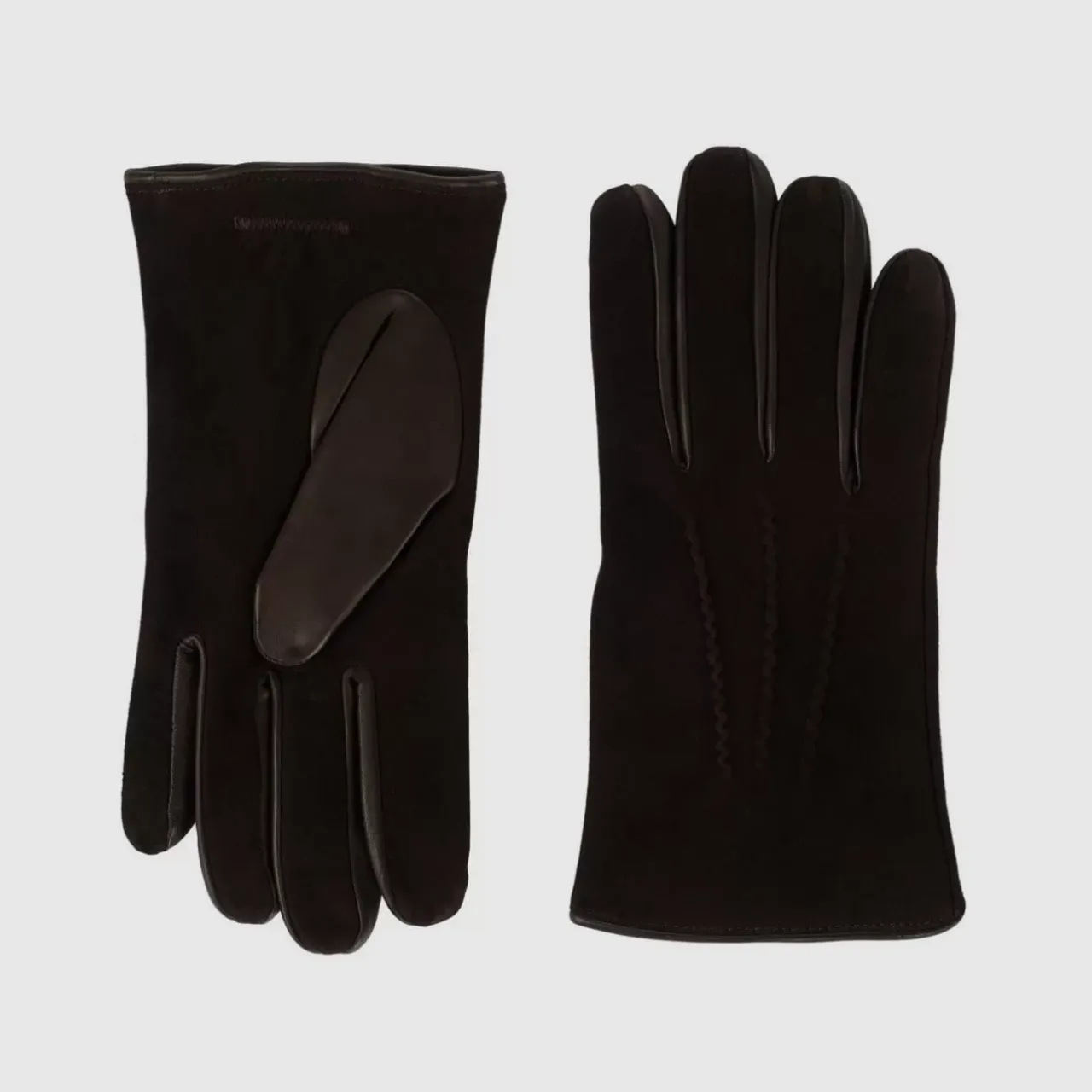 Aquatalia Gloves-Classic Trim Glove Espresso