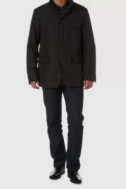 Aquatalia Outerwear-Como Black