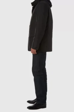 Aquatalia Outerwear-Como Black