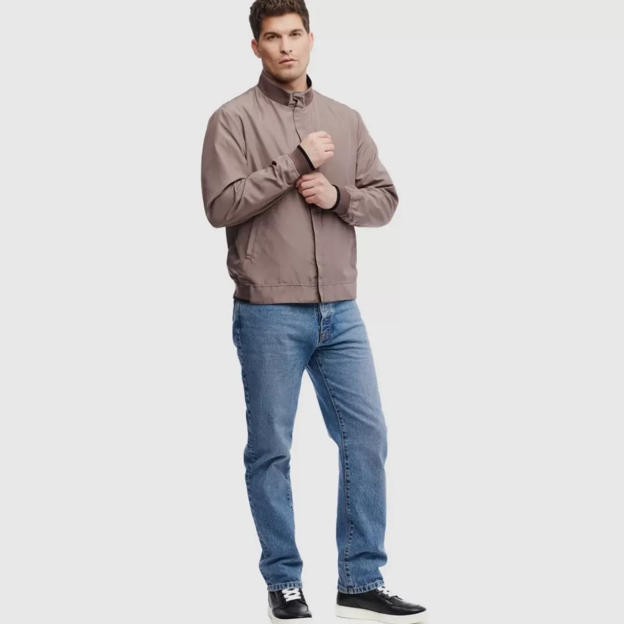 Aquatalia Outerwear-Corato Black/Grey