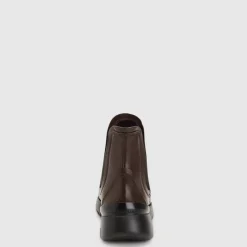 Aquatalia Boots-Cristiana Midnight Brown