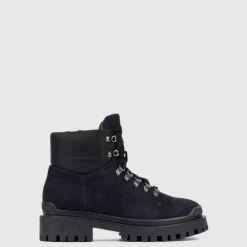 Aquatalia Boots-Cynthia Navy/Black
