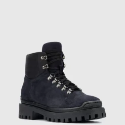 Aquatalia Boots-Cynthia Navy/Black
