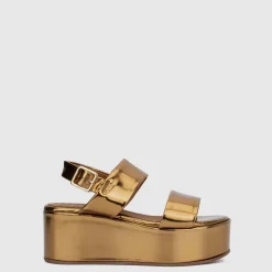 Aquatalia Heels-Denissa Bronze