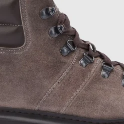 Aquatalia Boots-Edwin Grey/Dark Brown