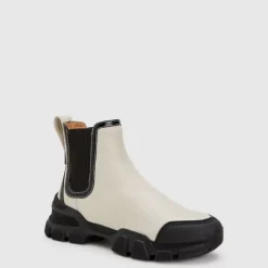 Aquatalia Boots-Elisa Off White