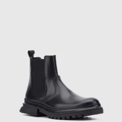 Aquatalia Boots-Enrico Black