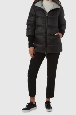 Aquatalia Outerwear-Fidenza Black