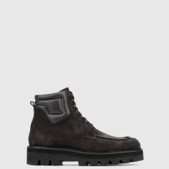 Aquatalia Boots-Fortino Smoke Brown