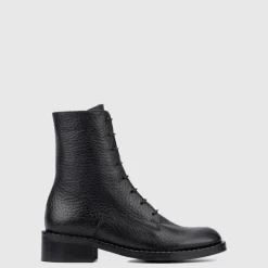 Aquatalia Boots-Gianella Black