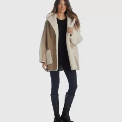 Aquatalia Outerwear-Gianna Natural