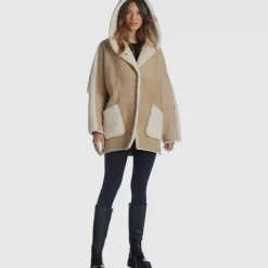 Aquatalia Outerwear-Gianna Natural