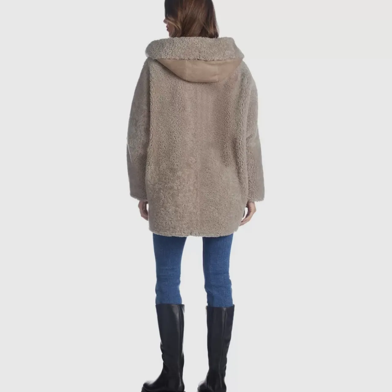 Aquatalia Outerwear-Gianna Taupe