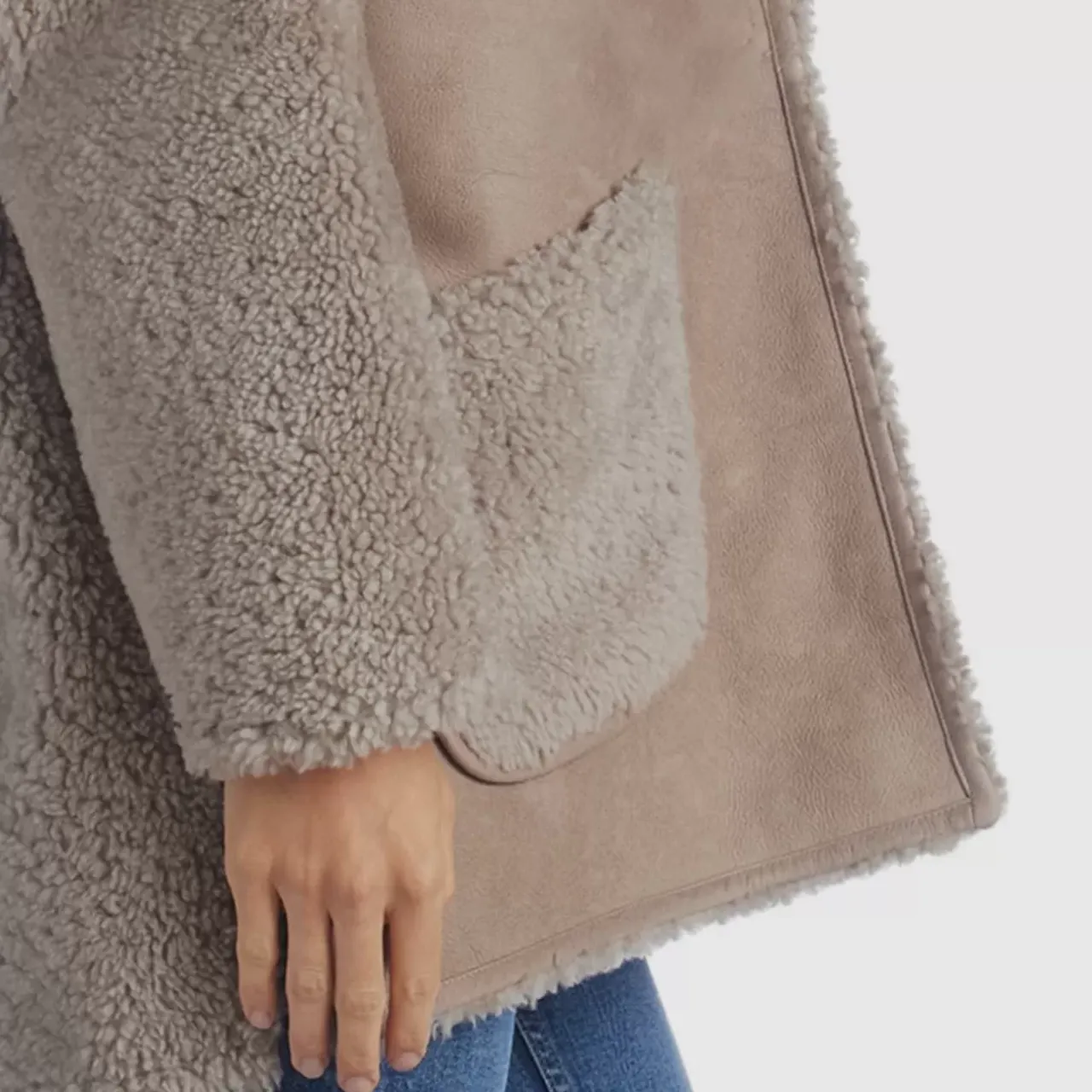 Aquatalia Outerwear-Gianna Taupe