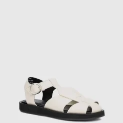 Aquatalia Sandals-Ginata Off White